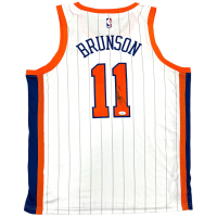 Jalen Brunson Signed Knicks Nike Authentic Jersey (JSA) at PristineAuction.com