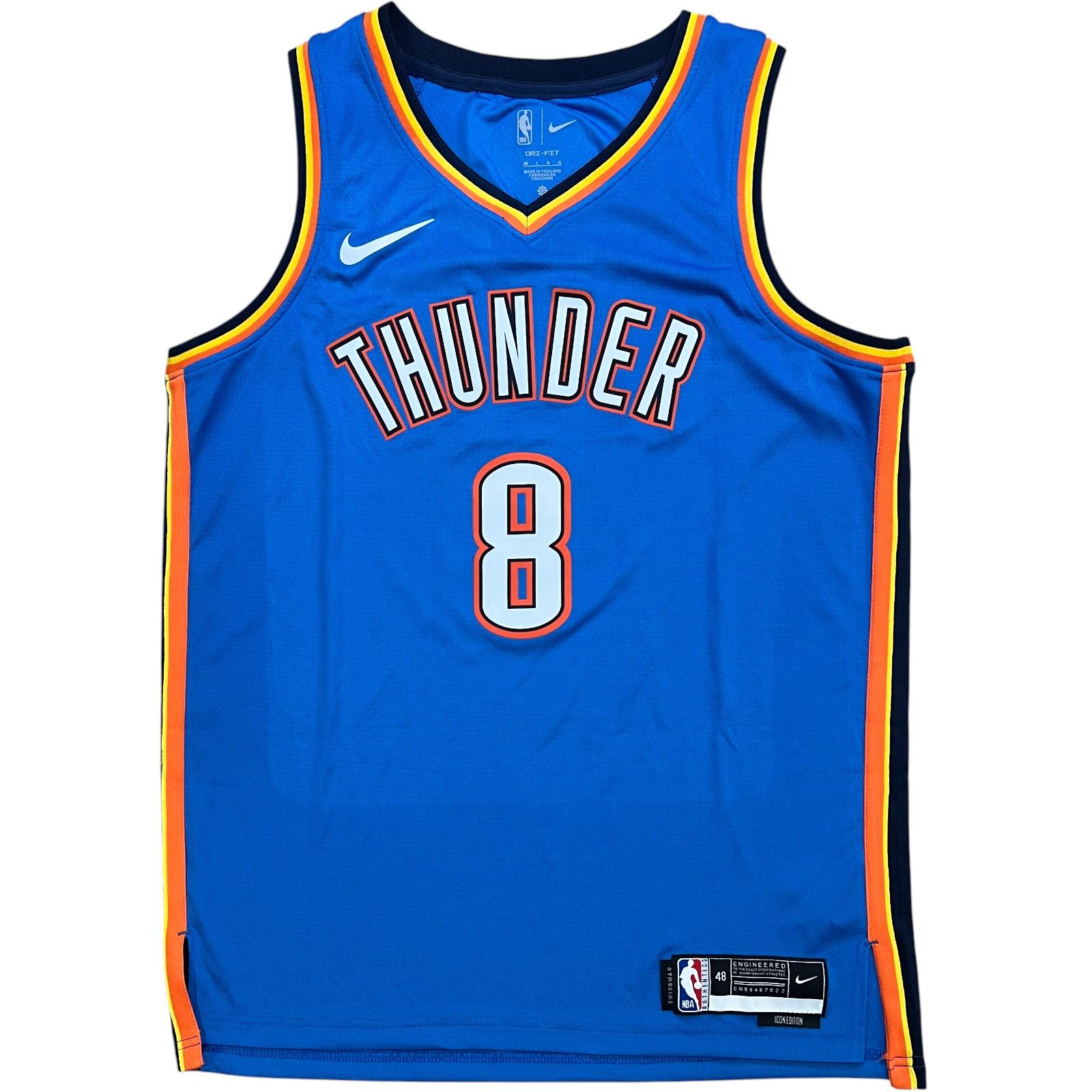 Jalen Williams Signed Thunder Nike Authentic Jersey (JSA) at PristineAuction.com Jalen Williams Signed Thunder Nike Authentic Jersey (JSA) at PristineAuction.com