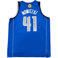 Dirk Nowitzki Signed Mavericks Nike Authentic Jersey (JSA) at PristineAuction.com