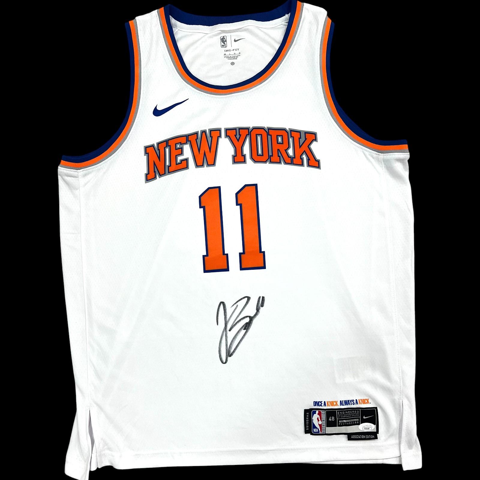 Jalen Brunson Signed Knicks Nike Authentic Jersey (JSA) at PristineAuction.com Jalen Brunson Signed Knicks Nike Authentic Jersey (JSA) at PristineAuction.com