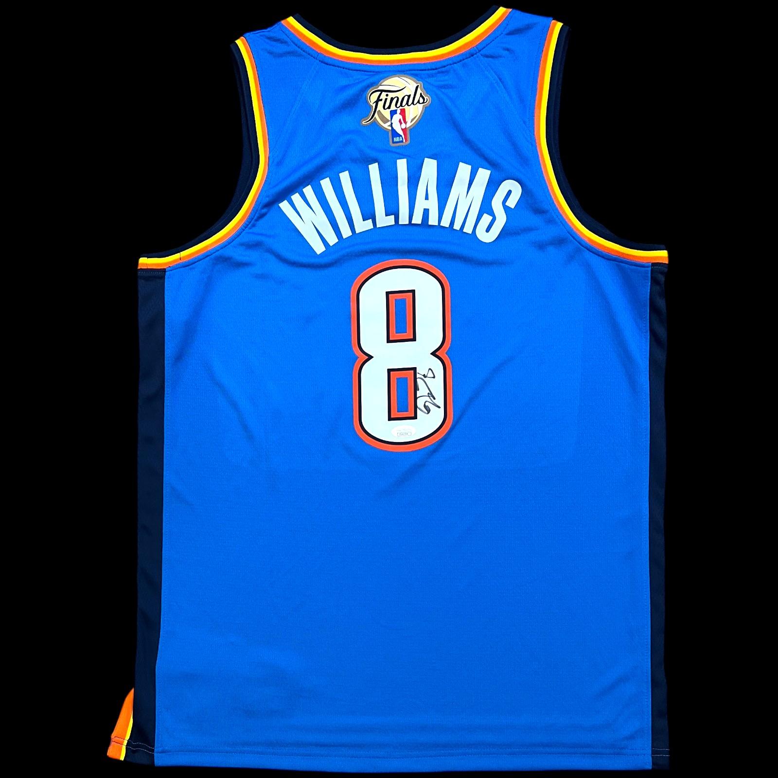 Jalen Williams Signed Thunder Nike Authentic Jersey (JSA) at PristineAuction.com Jalen Williams Signed Thunder Nike Authentic Jersey (JSA) at PristineAuction.com