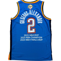 Shai Gilgeous-Alexander Signed Thunder Nike Authentic Jersey (JSA) at PristineAuction.com