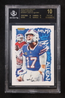 Josh Allen 2024 Panini Instant Award Winners #AWMVP (BGS 10 | Pristine Black Label) at PristineAuction.com