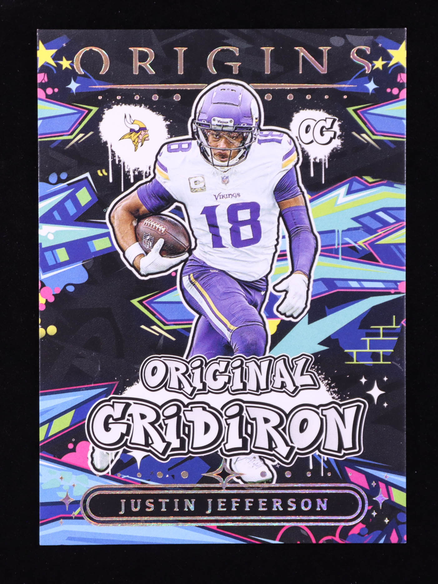 Justin Jefferson 2025 Panini Origins Original Gridiron #15 at PristineAuction.com Justin Jefferson 2025 Panini Origins Original Gridiron #15 at PristineAuction.com