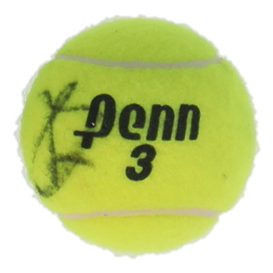 Jannik Sinner Signed Tennis Ball (JSA) at PristineAuction.com Jannik Sinner Signed Tennis Ball (JSA) at PristineAuction.com