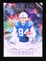 Tyler Warren 2025 Panini Origins #135 RC at PristineAuction.com