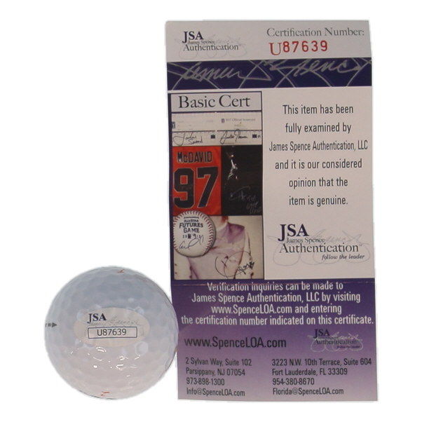 Adam Scott Signed The Masters Logo Golf Ball (JSA) at PristineAuction.com Adam Scott Signed The Masters Logo Golf Ball (JSA) at PristineAuction.com