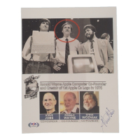 Ronald Wayne Signed Apple 8x10 Photo (PSA) at PristineAuction.com