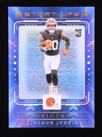 Quinshon Judkins 2025 Panini Origins Start Ups #12 RC at PristineAuction.com