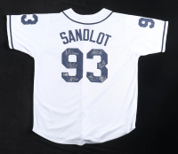 Jersey Cast-Signed by (7) with Tom Guiry, Chauncey Leopardi, Marty York, Shane Obedzinski with Character Name Inscriptions (Beckett) at PristineAuction.com