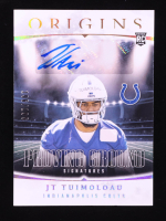 JT Tuimoloau 2025 Panini Origins Proving Ground Signatures #22 #196/199 RC at PristineAuction.com