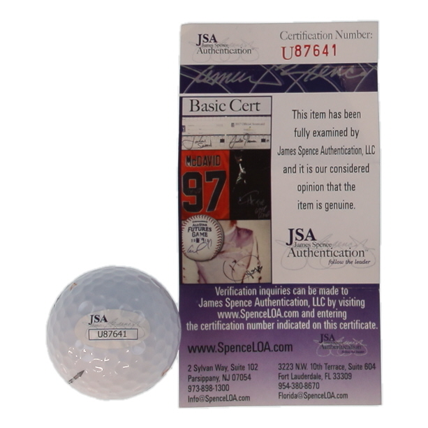 Adam Scott Signed The Masters Logo Golf Ball (JSA) at PristineAuction.com Adam Scott Signed The Masters Logo Golf Ball (JSA) at PristineAuction.com