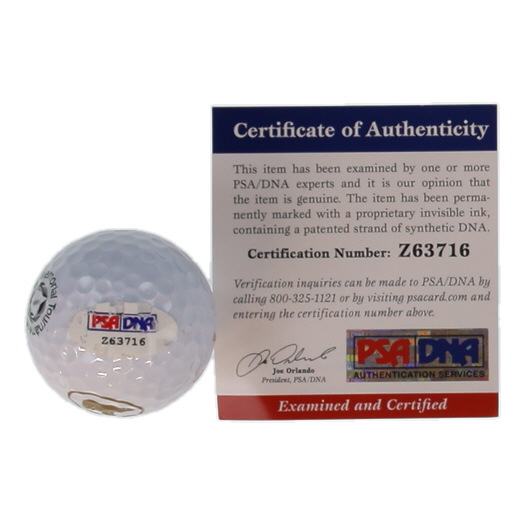 Hideki Matsuyama Signed The Memorial Tournament Logo Golf Ball (PSA) at PristineAuction.com Hideki Matsuyama Signed The Memorial Tournament Logo Golf Ball (PSA) at PristineAuction.com