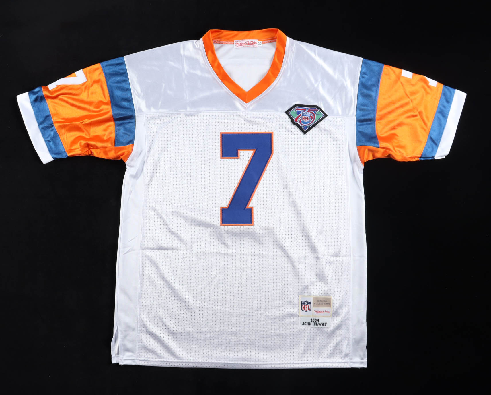 John Elway Signed Broncos Mitchell & Ness Authentic Jersey (Beckett) at PristineAuction.com John Elway Signed Broncos Mitchell & Ness Authentic Jersey (Beckett) at PristineAuction.com