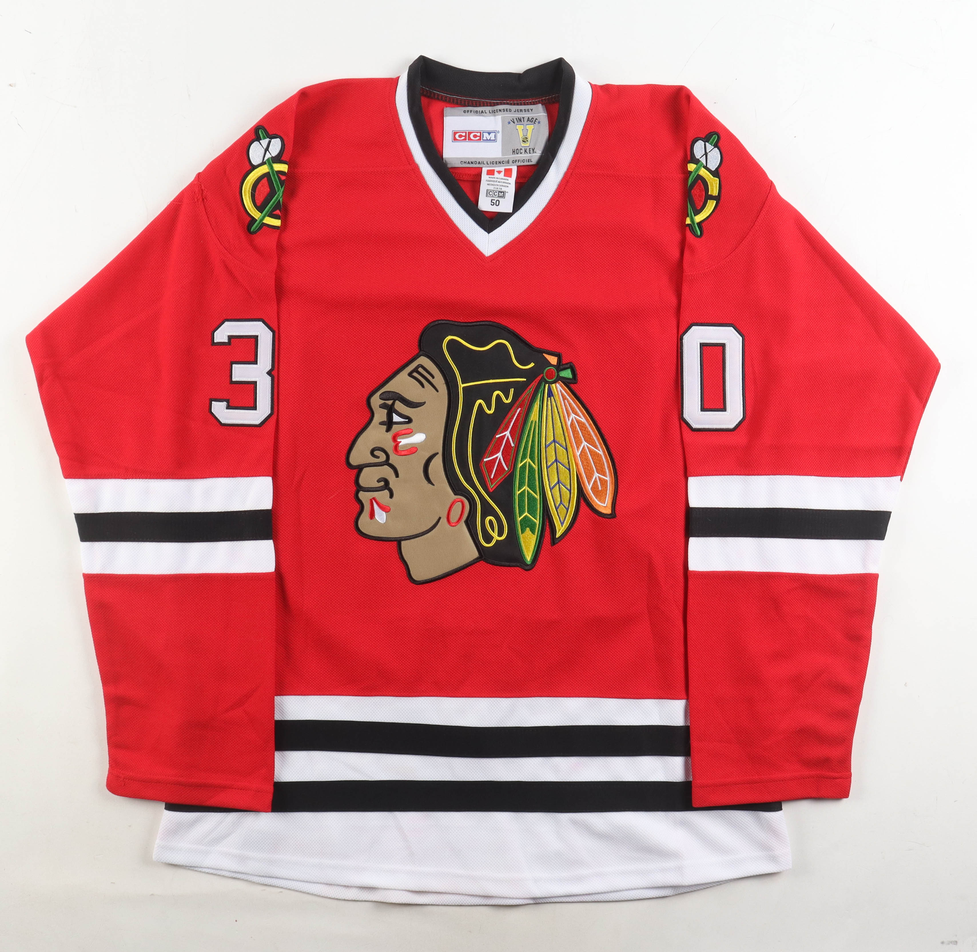 Ed Belfour Signed Blackhawks CCM Authentic Jersey Inscribed "HOF 2011" (JSA) at PristineAuction.com Ed Belfour Signed Blackhawks CCM Authentic Jersey Inscribed "HOF 2011" (JSA) at PristineAuction.com