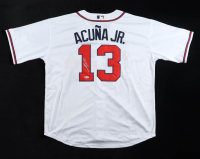 Ronald Acuna Jr. Signed Braves Nike Authentic Jersey (Beckett) at PristineAuction.com