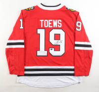 Jonathan Toews Signed Blackhawks Fanatics Authentic Jersey (Beckett) at PristineAuction.com