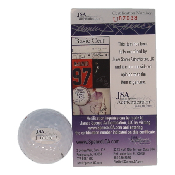 Adam Scott Signed The Masters Logo Golf Ball (JSA) at PristineAuction.com Adam Scott Signed The Masters Logo Golf Ball (JSA) at PristineAuction.com