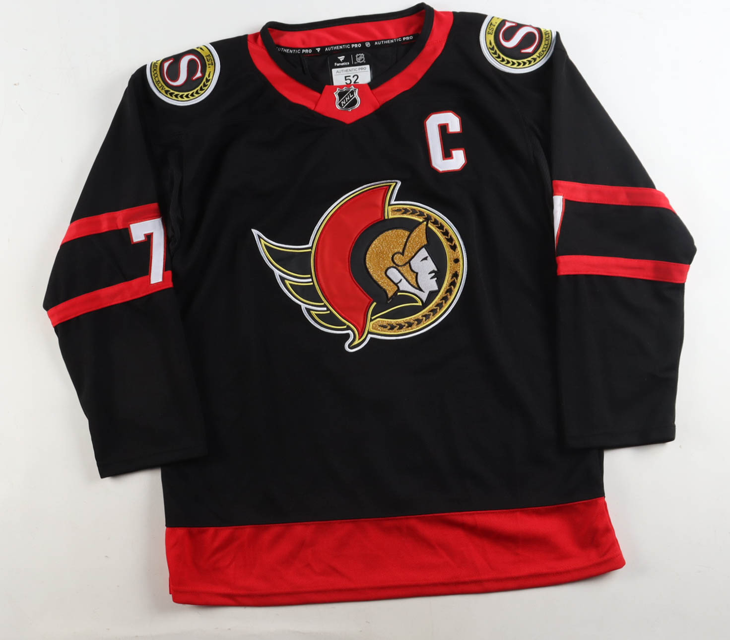 Brady Tkachuk Signed Senators Fanatics Authentic Captain's Jersey (Beckett) at PristineAuction.com Brady Tkachuk Signed Senators Fanatics Authentic Captain's Jersey (Beckett) at PristineAuction.com