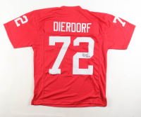Dan Dierdorf Signed Jersey Inscribed "HOF 96" (JSA) at PristineAuction.com