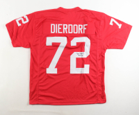 Dan Dierdorf Signed Jersey Inscribed "HOF 96" (JSA) at PristineAuction.com