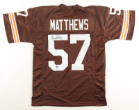Clay Matthews Jr. Signed Jersey (Beckett) at PristineAuction.com