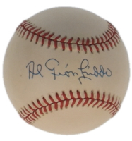 Al Gionfriddo Signed ONL Baseball (Beckett) at PristineAuction.com