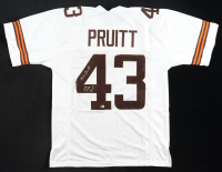 Mike Pruitt Signed Jersey Inscribed "2x Pro Bowl" (Beckett) at PristineAuction.com