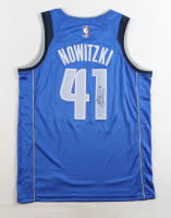 Dirk Nowitzki Signed Mavericks Nike Authentic Jersey (Beckett) at PristineAuction.com