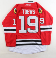 Jonathan Toews Signed Blackhawks Reebok Authentic Jersey (Beckett) at PristineAuction.com