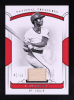 Lou Brock 2018 Panini National Treasures #134 JSY #40/99 at PristineAuction.com