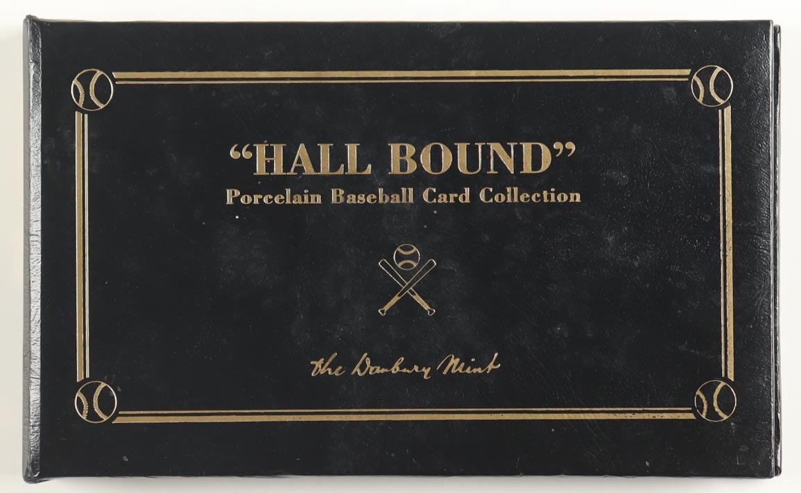 Topps "Hall Bound" Ceramic Baseball Card Set With Presentation Binder at PristineAuction.com Topps "Hall Bound" Ceramic Baseball Card Set With Presentation Binder at PristineAuction.com