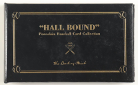 Topps "Hall Bound" Ceramic Baseball Card Set With Presentation Binder at PristineAuction.com