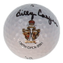 Billy Casper Signed 2001 British Open Logo Golf Ball (JSA) at PristineAuction.com Billy Casper Signed 2001 British Open Logo Golf Ball (JSA) at PristineAuction.com