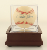 Pete Rose Signed ONL Baseball with Display Case (PSA) at PristineAuction.com