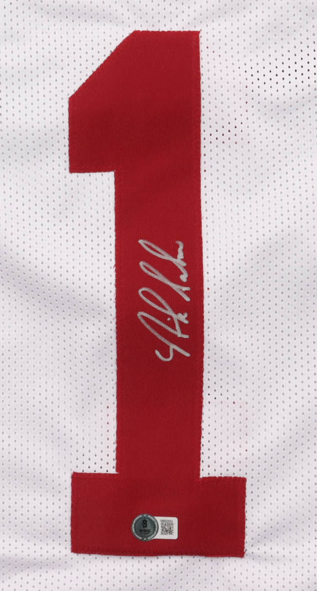 Nick Saban Signed Jersey (Beckett) at PristineAuction.com Nick Saban Signed Jersey (Beckett) at PristineAuction.com