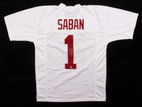 Nick Saban Signed Jersey (Beckett) at PristineAuction.com