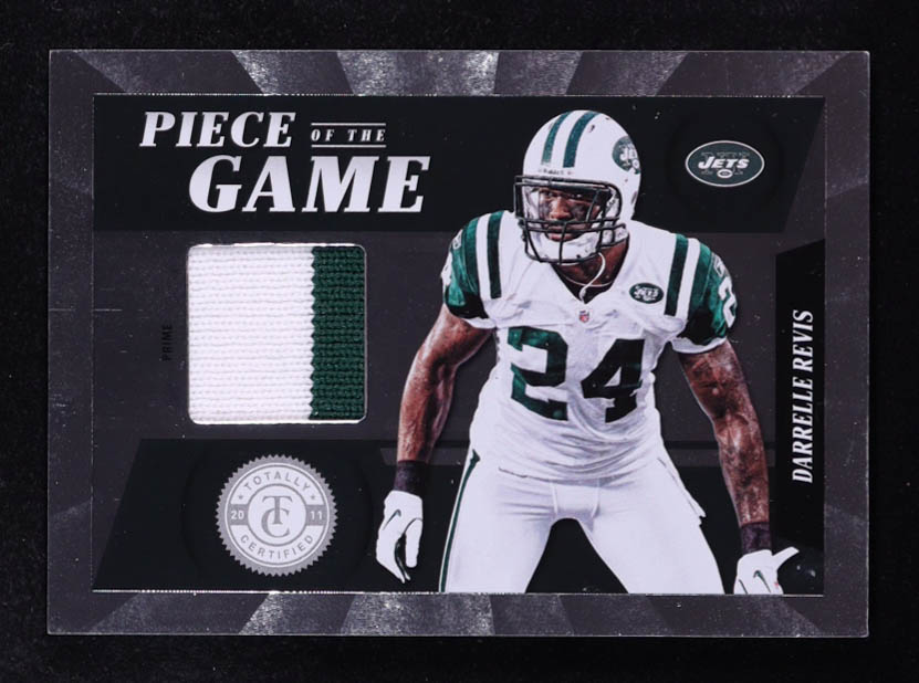 Darrelle Revis 2011 Totally Certified Piece of the Game Prime #36 #33/38 at PristineAuction.com Darrelle Revis 2011 Totally Certified Piece of the Game Prime #36 #33/38 at PristineAuction.com