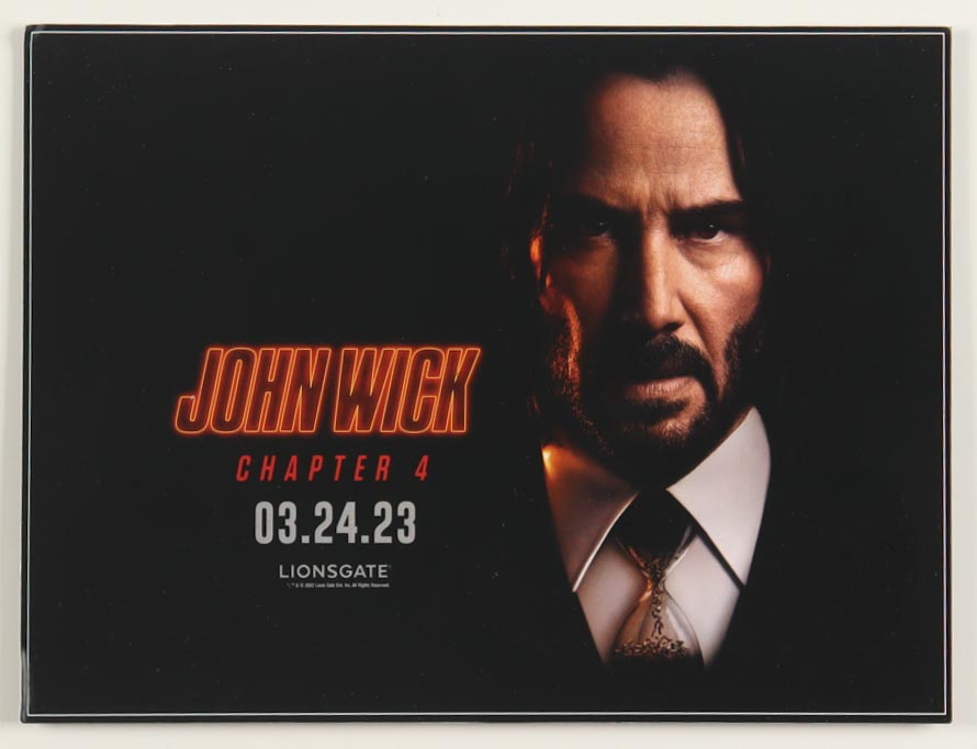 "John Wick: Chapter 4" Opening Night Only Set of (4) Coins at PristineAuction.com "John Wick: Chapter 4" Opening Night Only Set of (4) Coins at PristineAuction.com