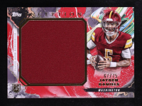 Jayden Daniels 2024 Topps Inception Rookie Jumbo Relics Red #RJRJD #67/75 RC at PristineAuction.com