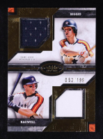 Jeff Bagwell / Craig Biggio 2025 Topps Tier One Dual Player Relics #DPRBB #052/199 at PristineAuction.com