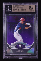 Bryce Harper 2011 Bowman Platinum Prospects Purple Refractors #BPP1 RC (BGS 9.5) at PristineAuction.com