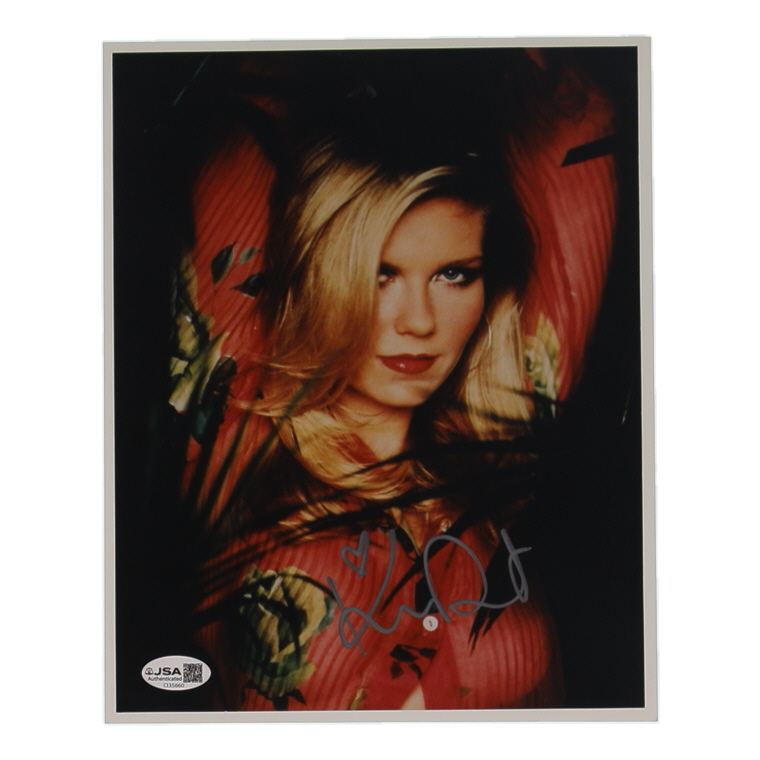 Kirsten Dunst Signed 8x10 Photo (JSA) at PristineAuction.com Kirsten Dunst Signed 8x10 Photo (JSA) at PristineAuction.com