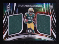 Jayden Reed 2023 Panini Spectra Rising Rookie Materials #18 #54/99 RC at PristineAuction.com