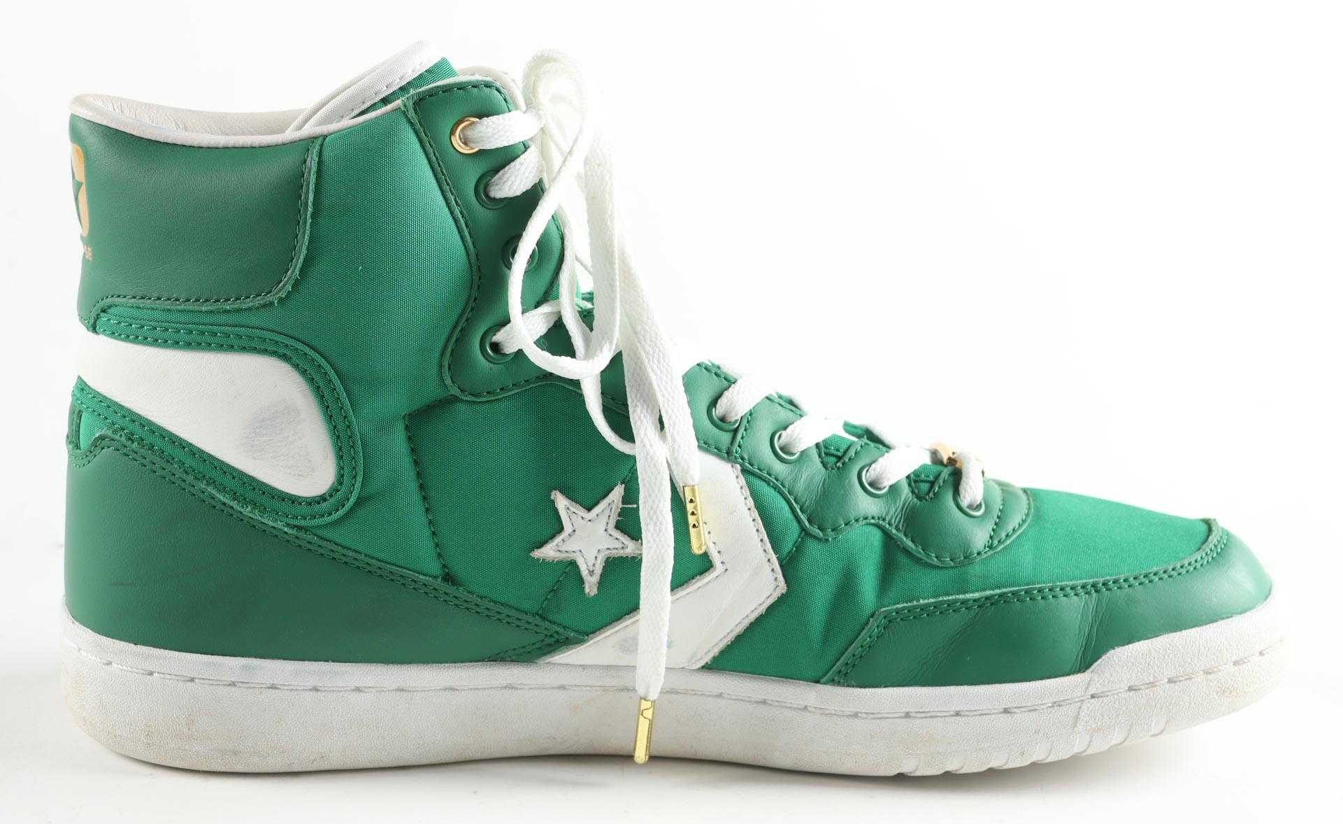 Larry Bird Signed Converse Basketball Shoe With Name Plaque Display Case (PSA) at PristineAuction.com Larry Bird Signed Converse Basketball Shoe With Name Plaque Display Case (PSA) at PristineAuction.com