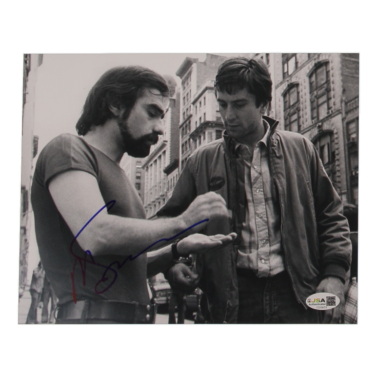 Martin Scorsese Signed "Taxi Driver" 8x10 Photo (JSA) at PristineAuction.com Martin Scorsese Signed "Taxi Driver" 8x10 Photo (JSA) at PristineAuction.com