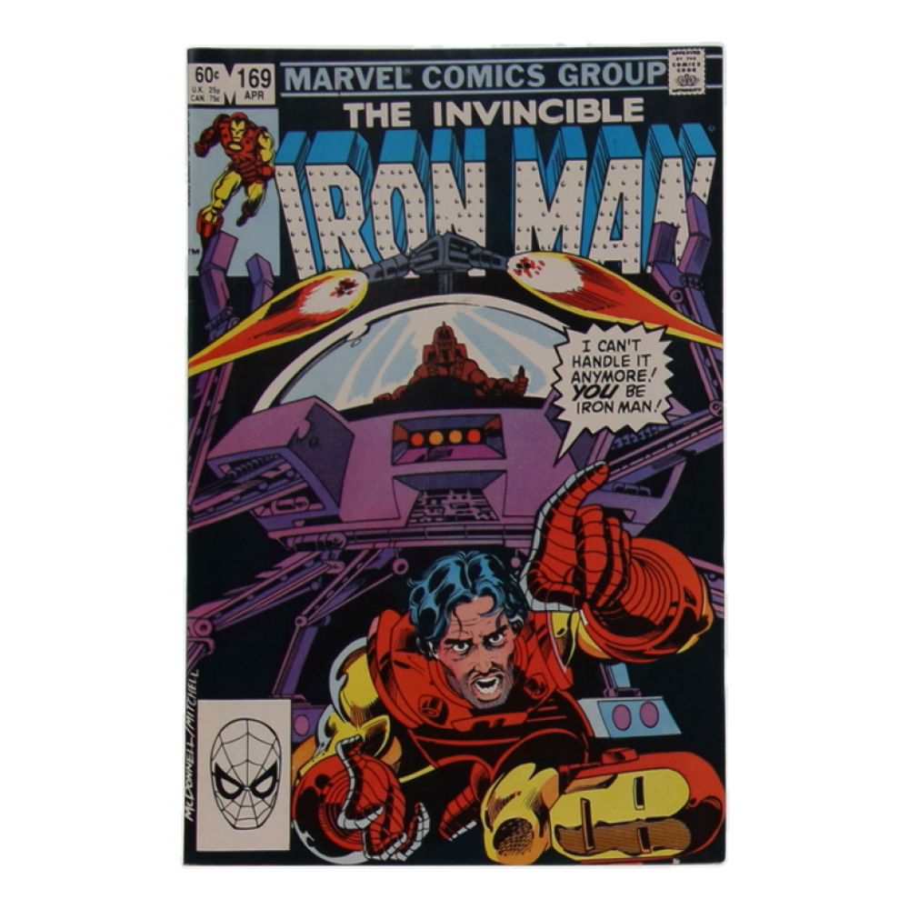 1983 "Iron Man" Issue #169 Marvel Comic Book at PristineAuction.com