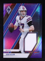 Josh Allen 2021 Panini Phoenix Veteran Materials Purple #3 #09/75 at PristineAuction.com