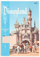 1957 Walt Disney "Disneyland" Souvenir Guide Book at PristineAuction.com
