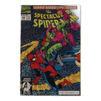 1993 "The Spectacular Spider-Man" Issue #200 Silver Holofoil Cover Marvel Comic Book at PristineAuction.com